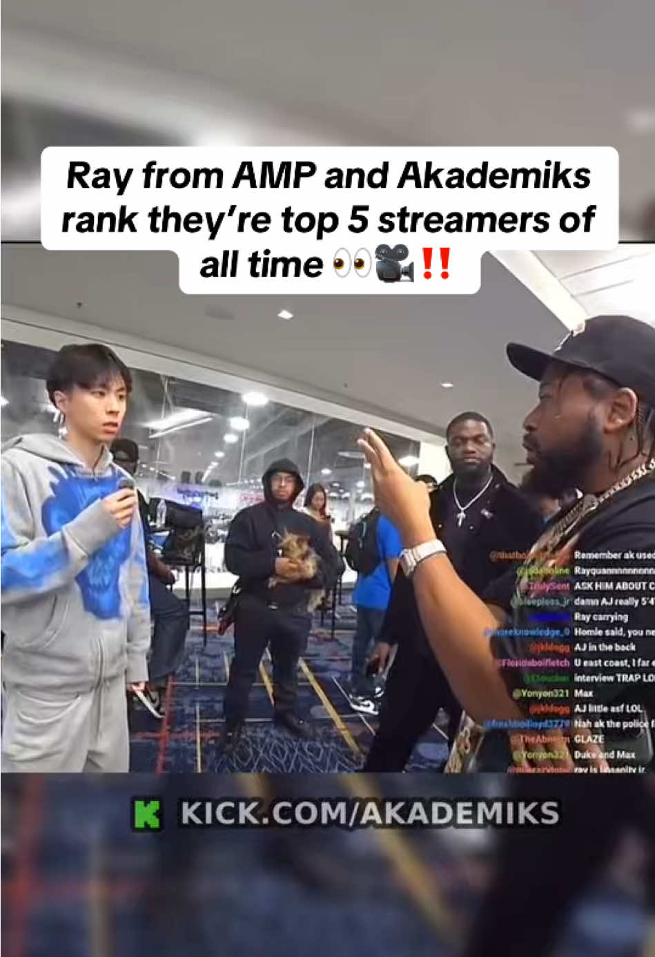 Ray from the clover boys and Akademiks rank they’re top 5 streamers of all time; mentioning Kai Cenat, DDG, Plaqueboy max , I show speed and more #rayasianboy #cloverboys #kaicenat #akademiks #fyp 