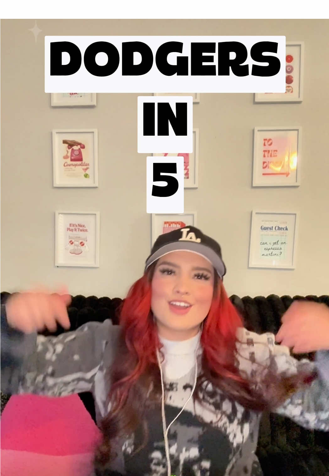 In Freddie Freeman we trust 🫡 Please excuse my crusty dodger hat, I cannot part ways with it 😂🤘🏻 #dodgers #dodgersin5 #dj #mix 