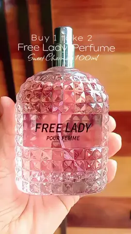 BUY 1 TAKE 2 Free Lady Pour Charming sweet perfume for girls night out 😘💋 #pourfemme #freeladyperfume 