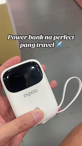 Napaka handy pa nito! ⚡️#rapoopowerbank 
