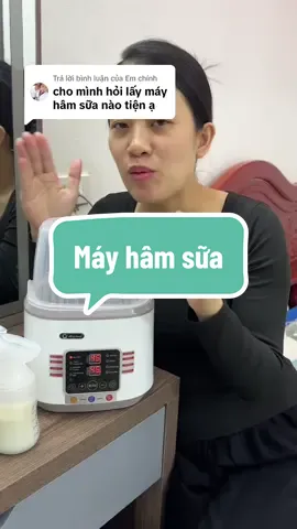 Trả lời @Em chính máy hâm sữa giá cả vừa phải,dễ sử dụng nhiều chức năng theo nhu cầu đây bạn nhé #mayhamsua #mayhamsuatietrung #mebau #mevabe #xuhuong 