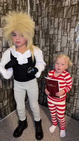 The Goblin King & Toby ✨ #thelabyrinth #davidbowie 