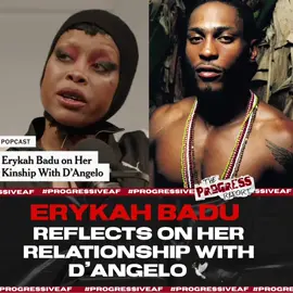 #ErykahBadu remembers recording alongside the late #DAngelo 🙏🏾❤️  #TheProgressReport #TPRMediaGroup 