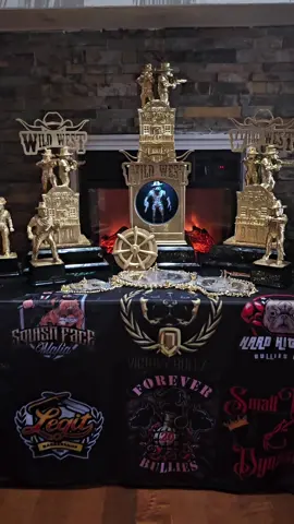 the wild wild west bully fest #z☆ch #dogshow #event #trophies 