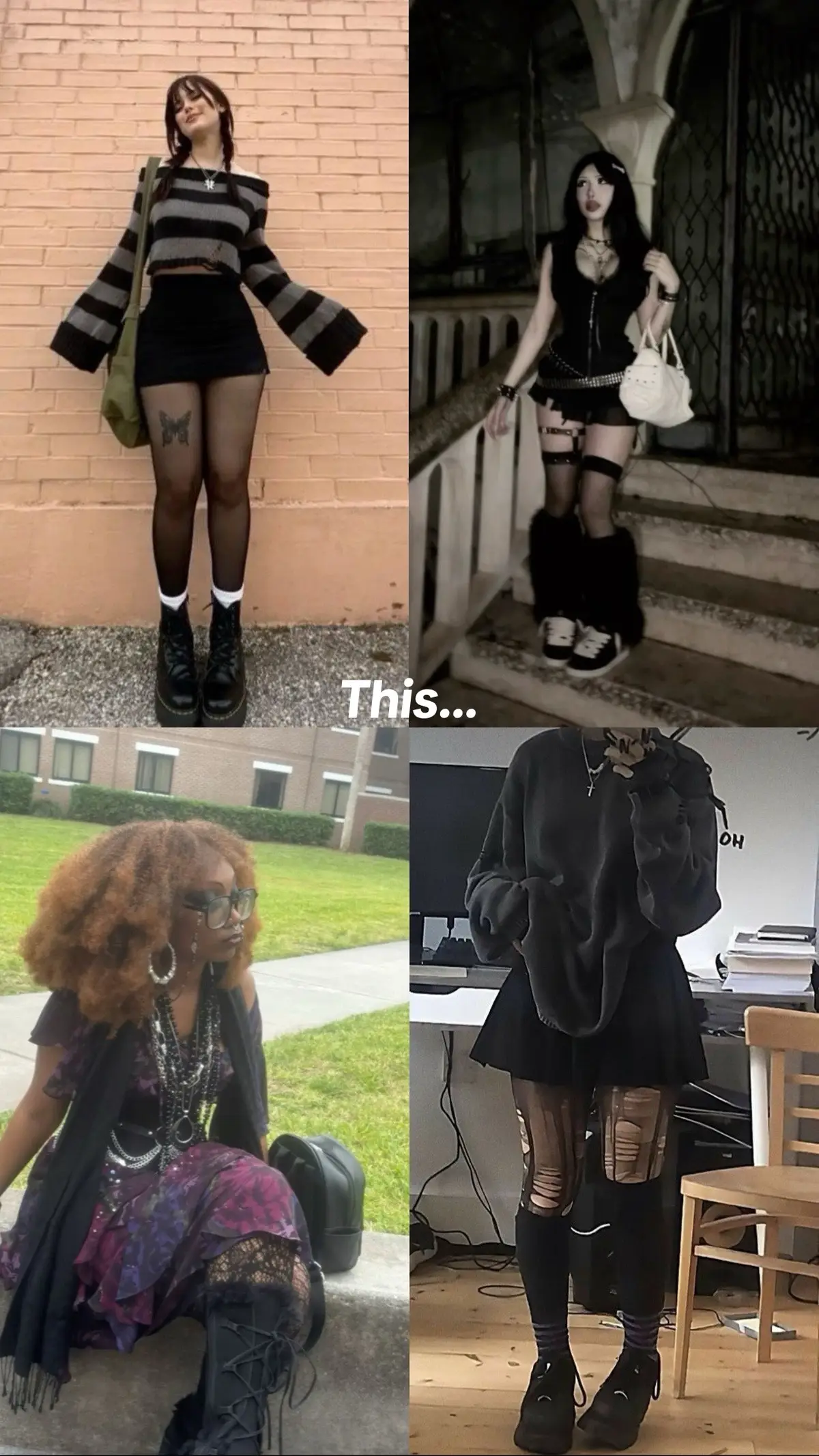 #alternative #blowthisup #outfitinspo #earthyblackgirl #fyp 