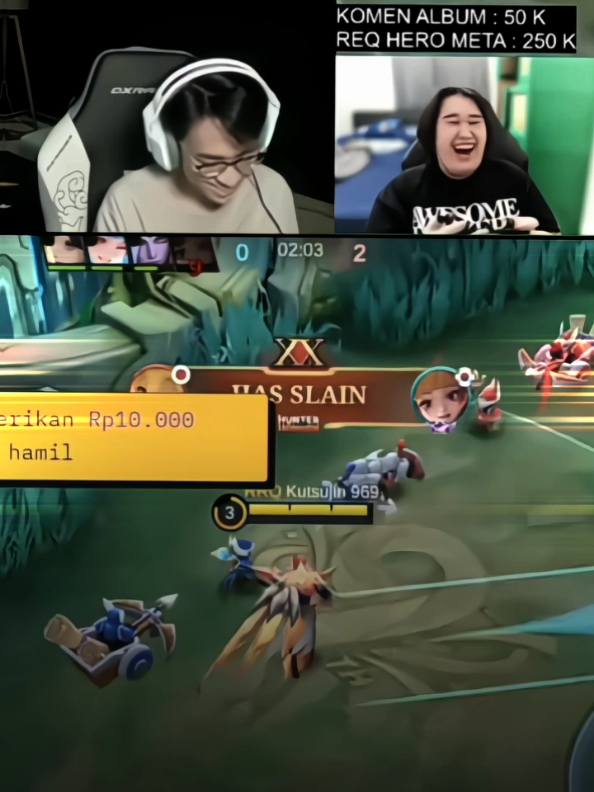 Thur aku hamil😳🗿 #rrqsutsujin #rrqbb #MLBB9TH #MLBB 