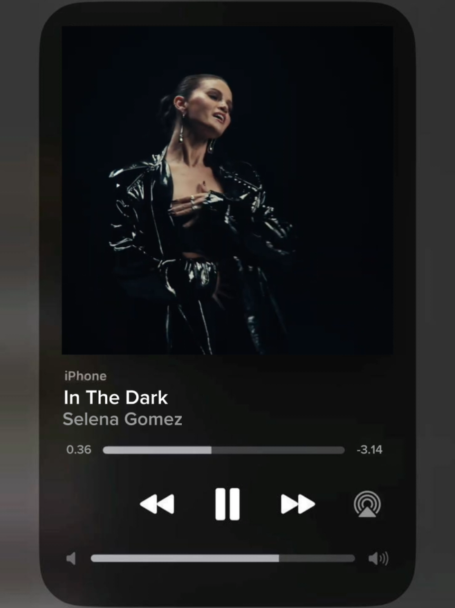 In The Dark ࣪ ִֶָ☾. #selenagomez #music #fyp #inthedark #nobodywantsthis @Selena Gomez 
