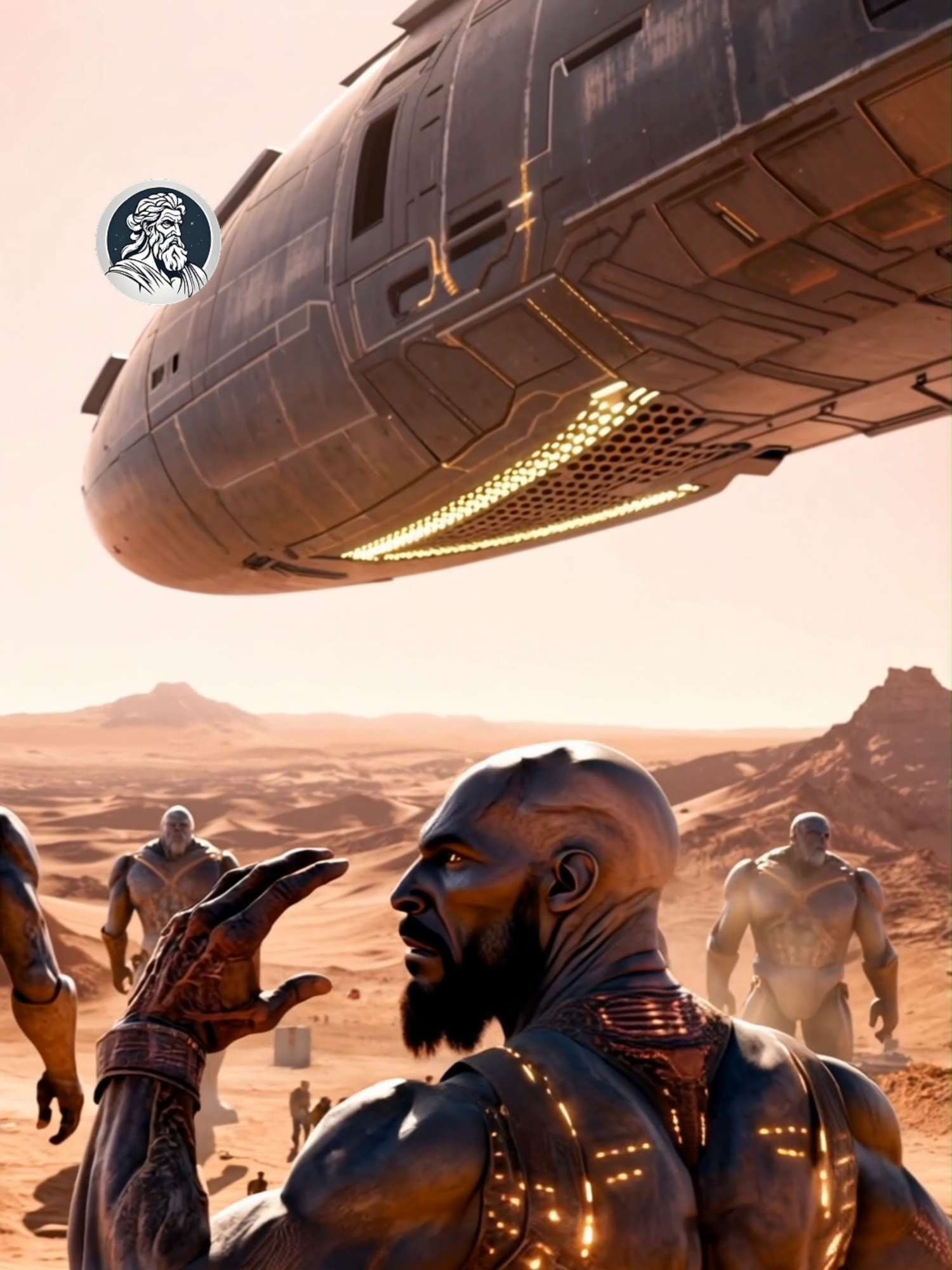 HOW THE PYRAMIDS WERE MADE #cadamitologia #fyp #giants #ai #egypt #desert #pyramids #alien