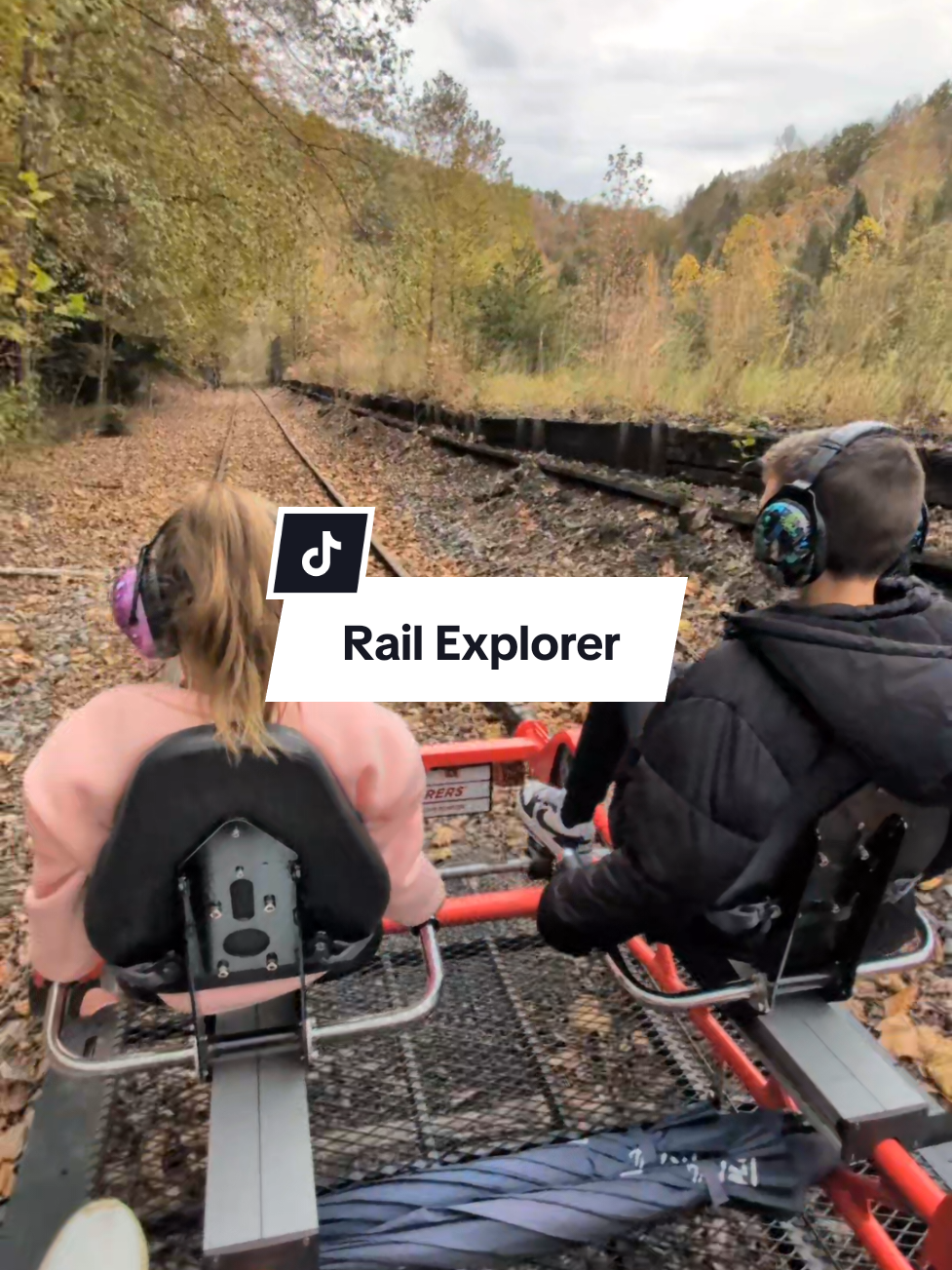 Rail Explorers - Clay, WV 💙💛💙 #railexplorers #westvirginia #fall 