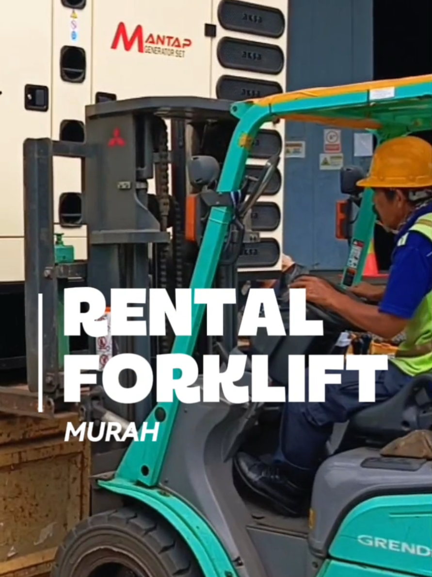 RENTAL FORKLIFT MURAH. #lifttruck #reachtruck #handpallet #rental 