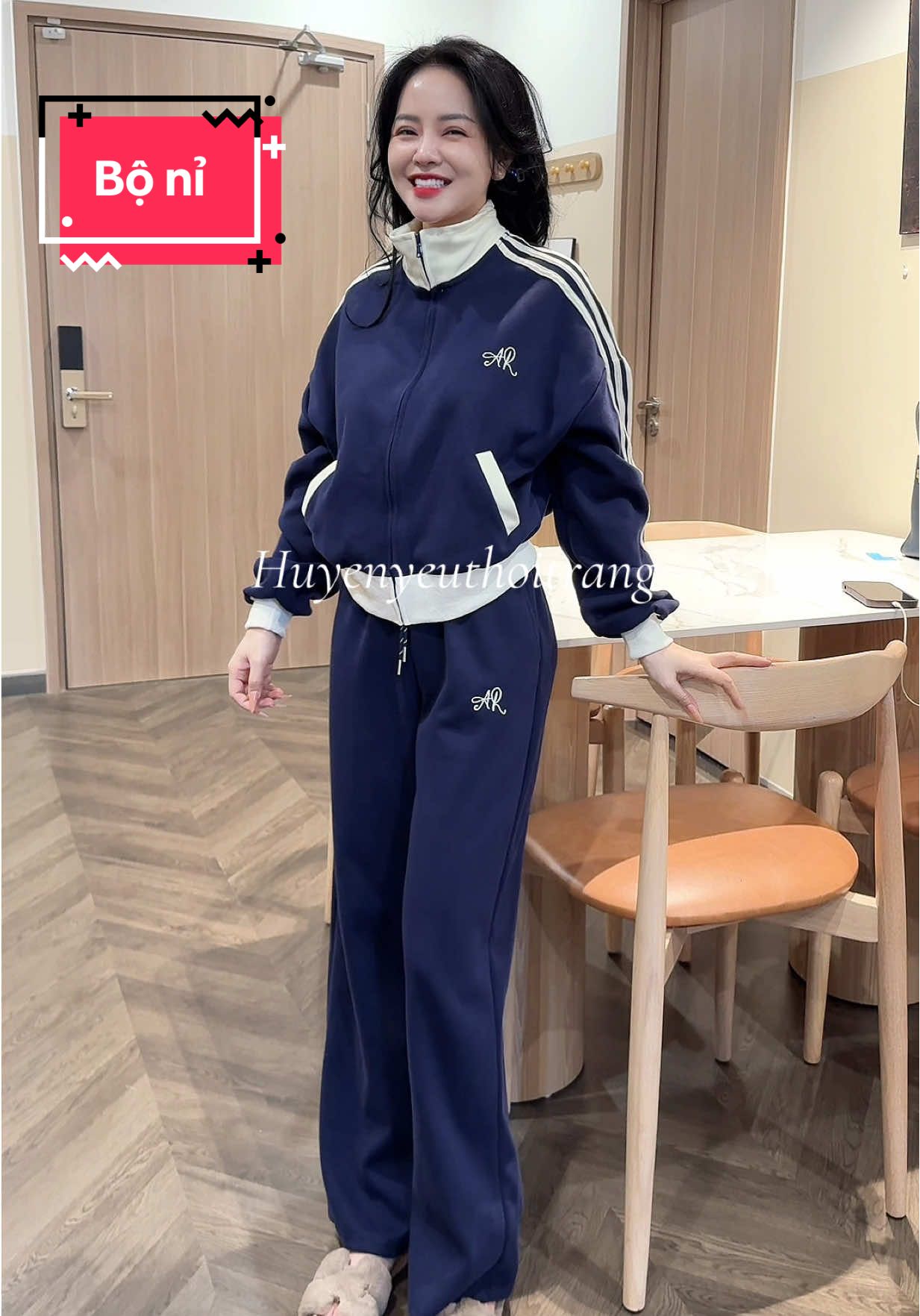 Bộ nỉ xinh #xuhuong #boni 