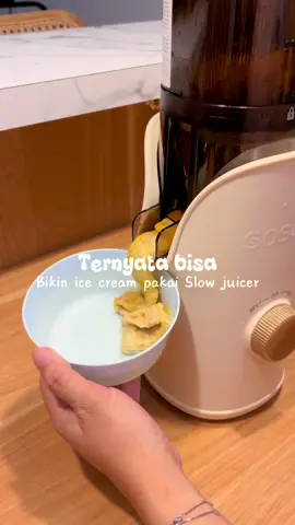Bikin ice cream, pressed juice, pakai slow juicer dari soseki ✨  #slowjuicer #pressedjuice #juicer #sosekislowjuicer 