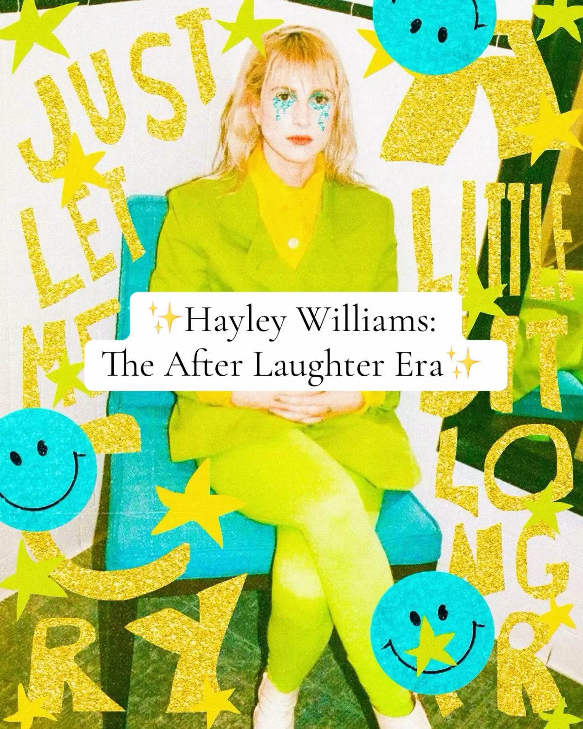 The After Laughter era (2017–2019) marked Hayley Williams’ most colorful and playful fashion phase 💕 Think pastel suits, vintage vibes, and bold pops of colour that matched Paramore’s synth-pop sound 🎶 A perfect mix of 80s nostalgia and Hayley’s unique confidence 🌈 (Ignore slide 7 if you’re a proper Paramore fan)  #HayleyWilliams #Paramore #AfterLaughter #HayleyWilliamsStyle #ParamoreEra 