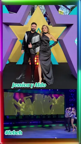 #lasestrellasbailanenhoy #lebeh #jessicadiaz #aldoguerra 