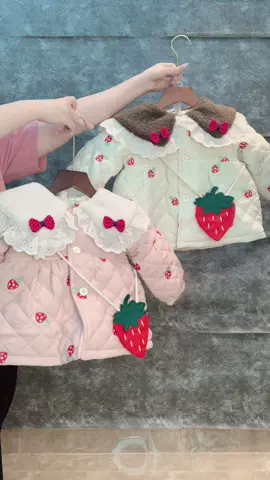 ÁO PHAO DÂU TÂY PHỐI REN XINH CHO BÉ #thoitrangtreem #trending #doxinhmoingay #ThaTim5Ngon #xuhuong 