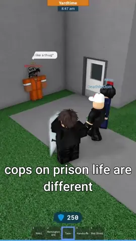 Cops are different on this game #prisonlife #prisonliferoblox #roblox #robloxfyp #robloxprisonlife 