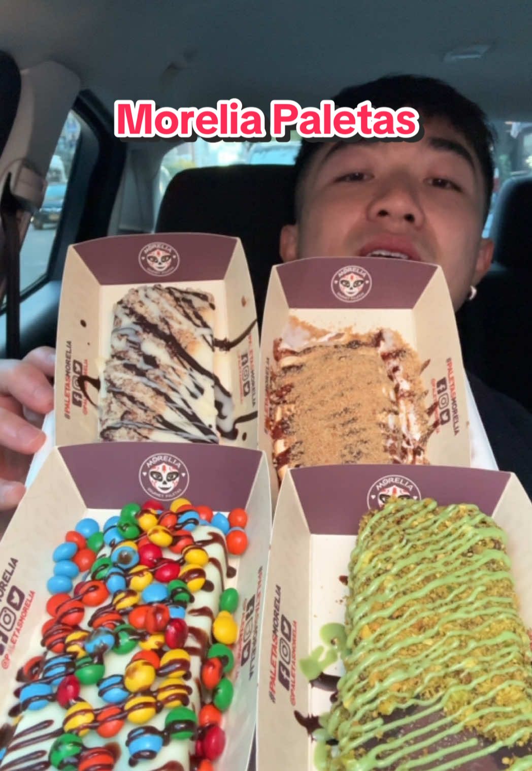 Trying @Morelia Gourmet Paletas again #fyp #viral #mukbang #Foodie #losangeles #asmreating #unitedstates #fypシ゚viral #paletas #icecream #dessert #dlameats 