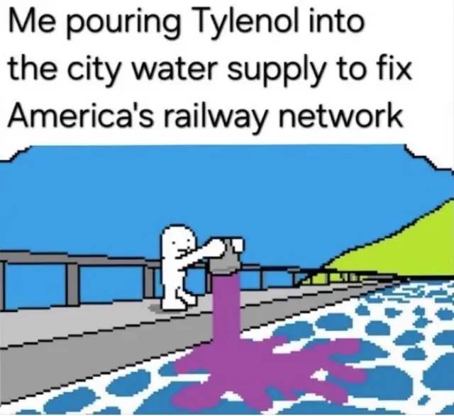 Thank you for your attention to this matter! #tylenol #autism #railroad #meme