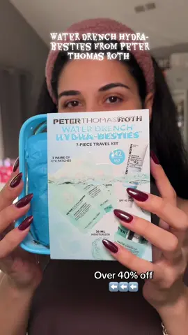 Drench in hydration with @Peter Thomas Roth Labs and stay hydrated all season! #peterthomasroth #waterdrench #tiktokshopcosmetics #tiktokshopcreatorpicks #tiktokshoprestock 