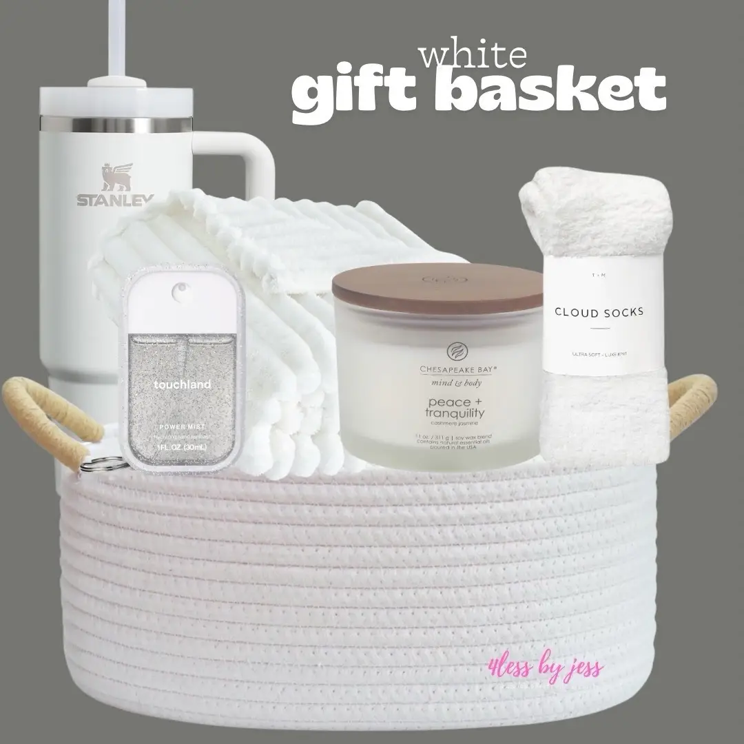 Comment GIFT BASKETS for links to everything!   Alll 🔗🔗 in my @Amazon Influencer Program storefront  Which one is your favorite?  🤍💜🩵🩷 Gift baskets are having a MOMENT 🎁✨ I’m collecting all the best gift basket inspo for every person + every occasion! Save this for later — your future self will thank you 😉 #GiftBaskets #BRRBaskets #CozyBasket #HolidayGiftIdeas #GiftBasketIdeas      • Gift basket ideas • Cozy BRR baskets • Holiday gift ideas • Boo baskets • Winter baskets • Self-care gifts • Girlfriend gifts • Boyfriend gifts • Snuggle season essentials • Cozy vibes only 🧣🧤