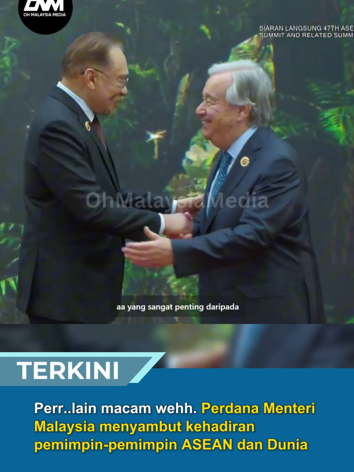 Perr..lain macam wehh. Perdana Menteri Malaysia menyambut kehadiran pemimpin-pemimpin ASEAN dan Dunia #trendingnewsmalaysia #beritaditiktok #fyp #asean #kualalumpur