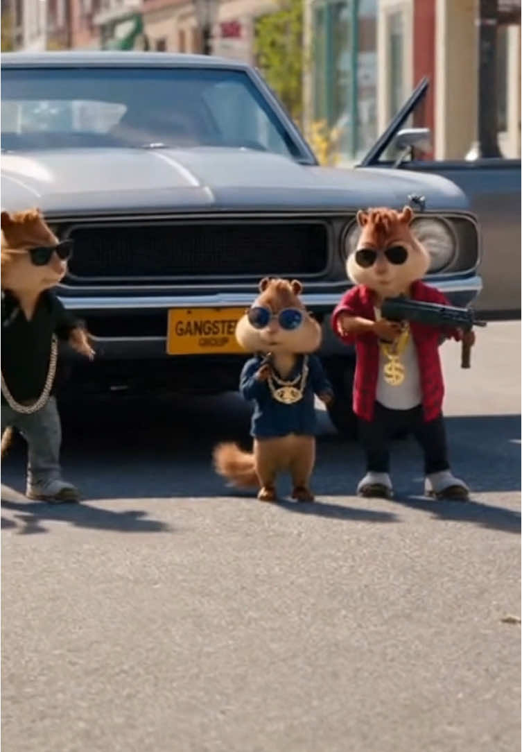 Granny vs. Gangster Chipmunks! #gangsterchipmunks #soraai #openai #foryou 