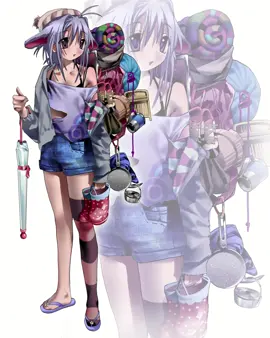 Bunny girl adopt, sold but I have others still available :3☔️🐇 #oc #illustration #csp #speedpaint #2000s 