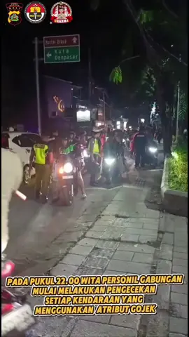 Personel Gabungan Polsek Kuta Utara dan Instansi terkait melakukan sidak terhadap ojek liar, ojek online dan ojek pangkalan yang berpotensi  dapat menimbukkan gangguan kamtibmas di wilayah Desa Tibubeneng.