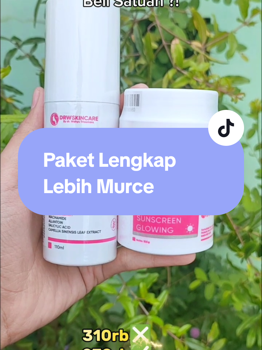 Kalo Lebih Murce Kenapa Tidak#skincareviral #masukberanda #drwskincareindonesia #skincareviral #rekomendasi 