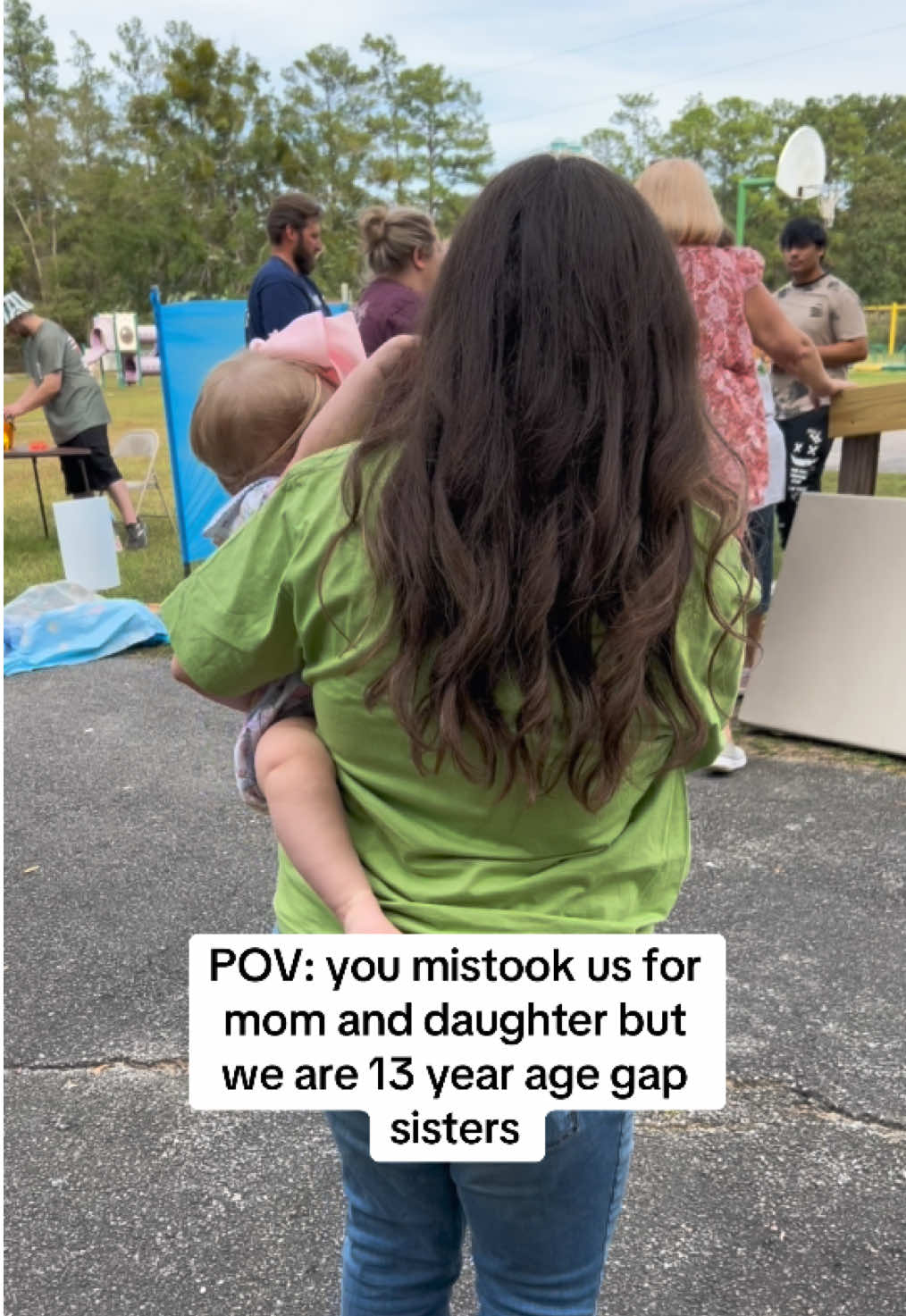 Shoutout age gap siblings!!🫶 #agegap #Siblings #funny #sisters 