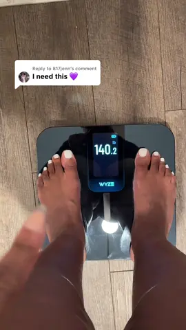 Replying to @817jenn get it  #wyzescale #scale #bodyconfidence #inshape 