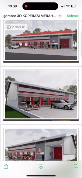 Desain Pembangunan Kantor Koperasi, Gerai dan Gudang 