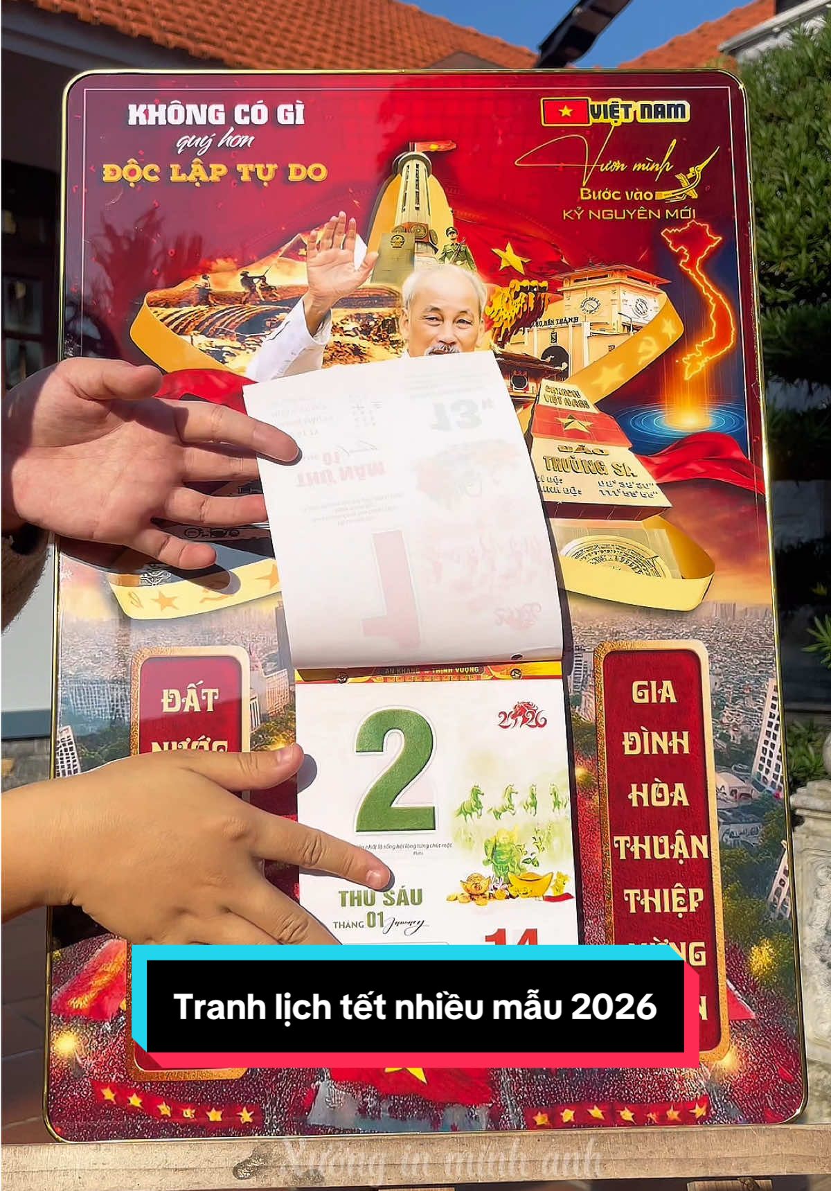 Chào mừng TẾT ( Bính Ngọ ) 2026 … Xưởng in minh anh nhận SLL tranh tráng gương lịch Tết , in theo yêu cầu logo công ty , anh chị ib sớm để bên em hỗ trợ một cách tốt nhất ạ 🎉❤️🌺 #lichtet #tetbinhngo #tet #TranhTrangGuong #xuonginminhanh 