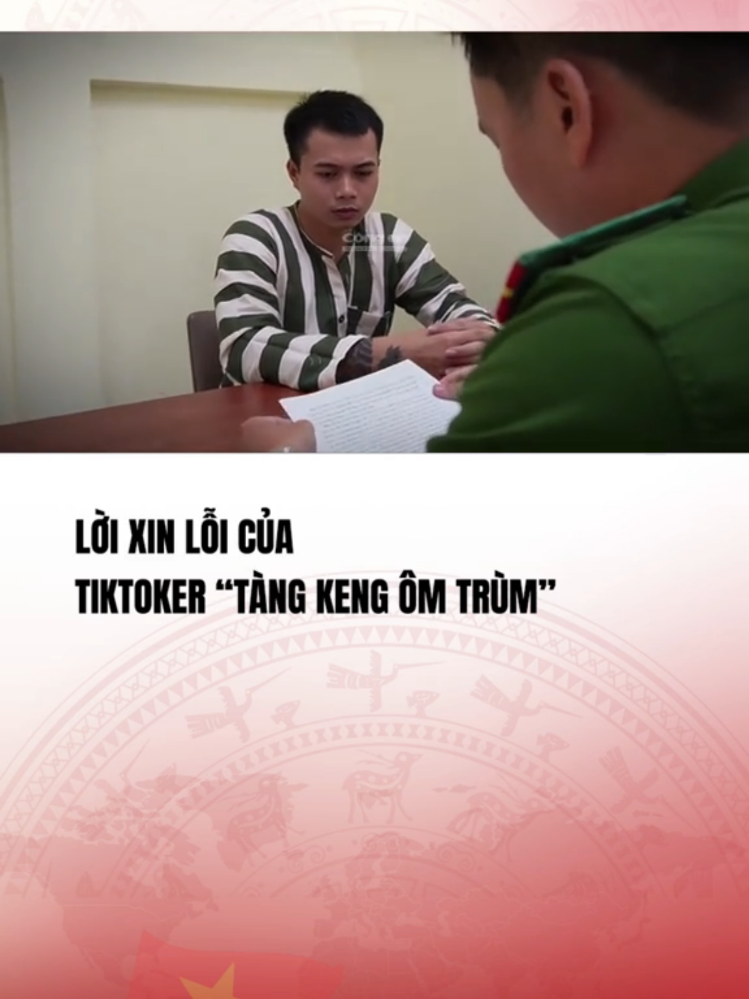 (Nguồn: CATP Hồ Chí Minh) Bắt Lê Anh Điệp (SN 1995) - người tạo lập và quản lý tài khoản Tiktok 