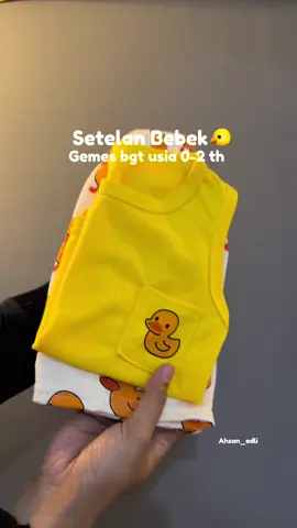Setelan bebek #setelan #setelananak 