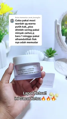Membalas @anak_buung5u terimakasih banyak kak atas honest review nya🥰🥰 #kusam #flekhitam #darkspots #wardah #wardahmoisturizer 