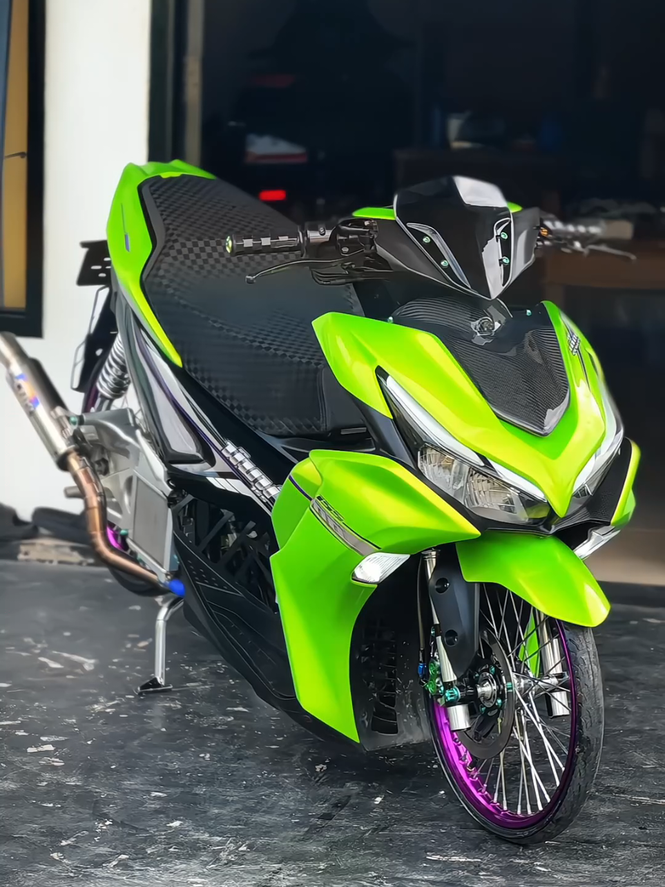 mbb bru bangun😁  #aerox155 #fyp #aerox 