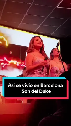 Así se viii en Barcelona - España el show de Son del Duke  #sondelduke #europa #españa #Cumbia #barcelona 
