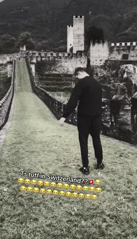 Ts tuff in Switzerland gng?#fyp #viral #switzerland #hotshit #real 