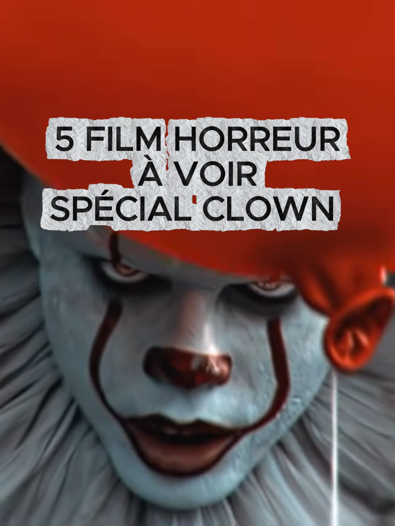 5 films d'horreur à voir spécial clown pour Halloween #onregardequoi #halloween #clown #horreur #horreurtiktok