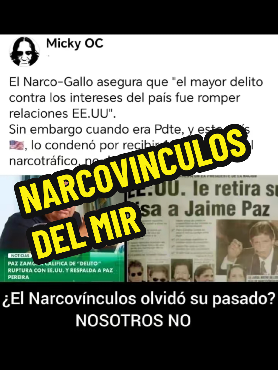 Los vínculos de Jaime Paz Zamora con financiamiento del polvo blanco #elecciones2025 #bolivia #pueblosoriginarios 