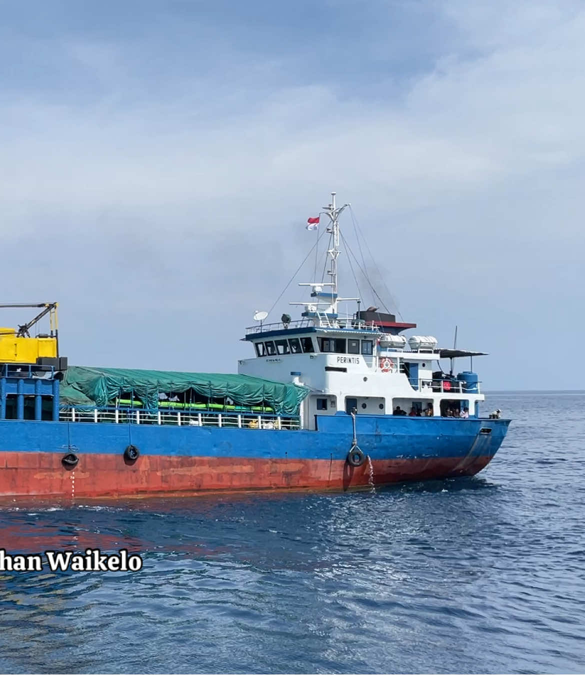 Sailing to Bima 🛳️  #kmcitrabaru1 #pelabuhanwaikelo #sumba 