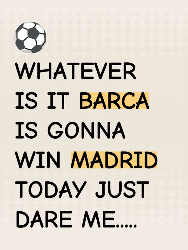 #creatorsearchinsight #football #barcelona #realmadrid #matchday 