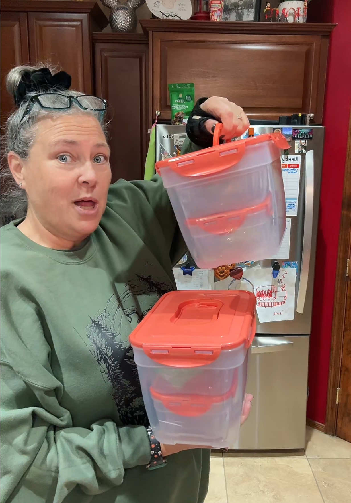 Nesting containers are great for space saving and this 12 piece set will have you holiday leftover and treat storage ready this year. #TikTokShopCreatorPicks #CreatorPicksAmbassador #TikTokShopBlackFriday #TikTokShopCyberMonday 