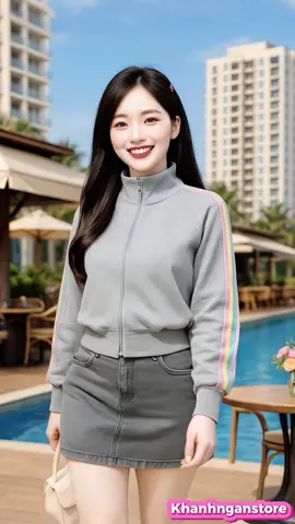 🌷 Áo khoác nỉ cổ cao siêu xịn – vừa ấm vừa tôn dáng! #aokhoacni #aokhoacdep #outfitmuadong #aokhoacnu #phongcachxinh  @Khánh Ngân Store  @Khánh Ngân Store  @Khánh Ngân Store 