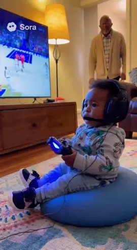 #creatorsearchinsights #soraai #viralvideo #babyai #grandpa - GRANDPA WALKS IN ON GRANDSON 🙀