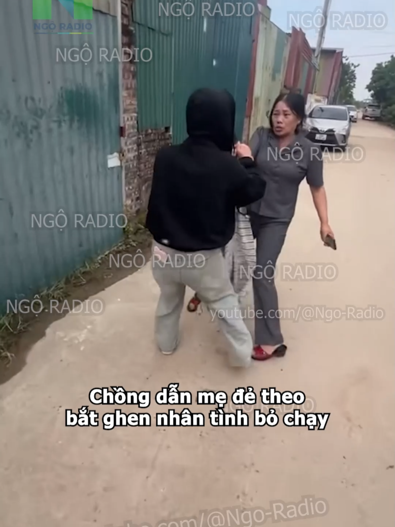 Chồng dẫn mẹ đẻ theo bắt ghen nhân tình bỏ chạy #haihuoc #giadinh #phapluat #viraltiktok #tintuc #ngoradio