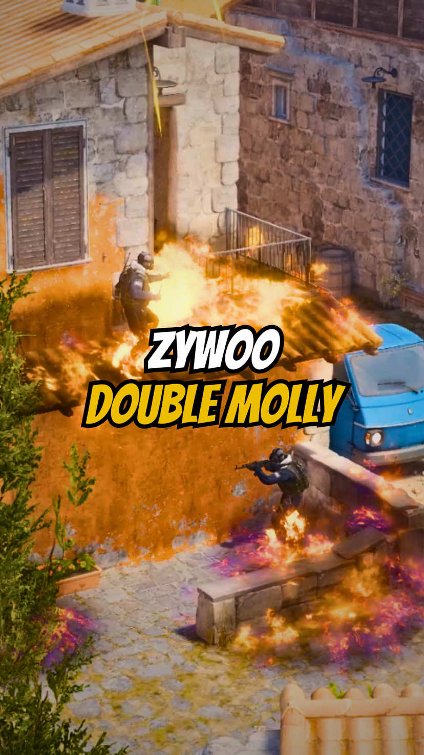 ZYWOO DOUBLE MOLLY #COUNTERSTRIKE #CS2 
