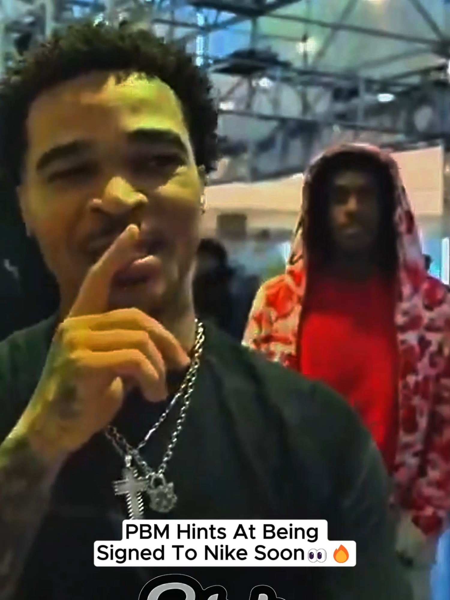 PBM Hints At Being Signed To Nike Soon👀🔥#plaqueboymax #fyp #viral