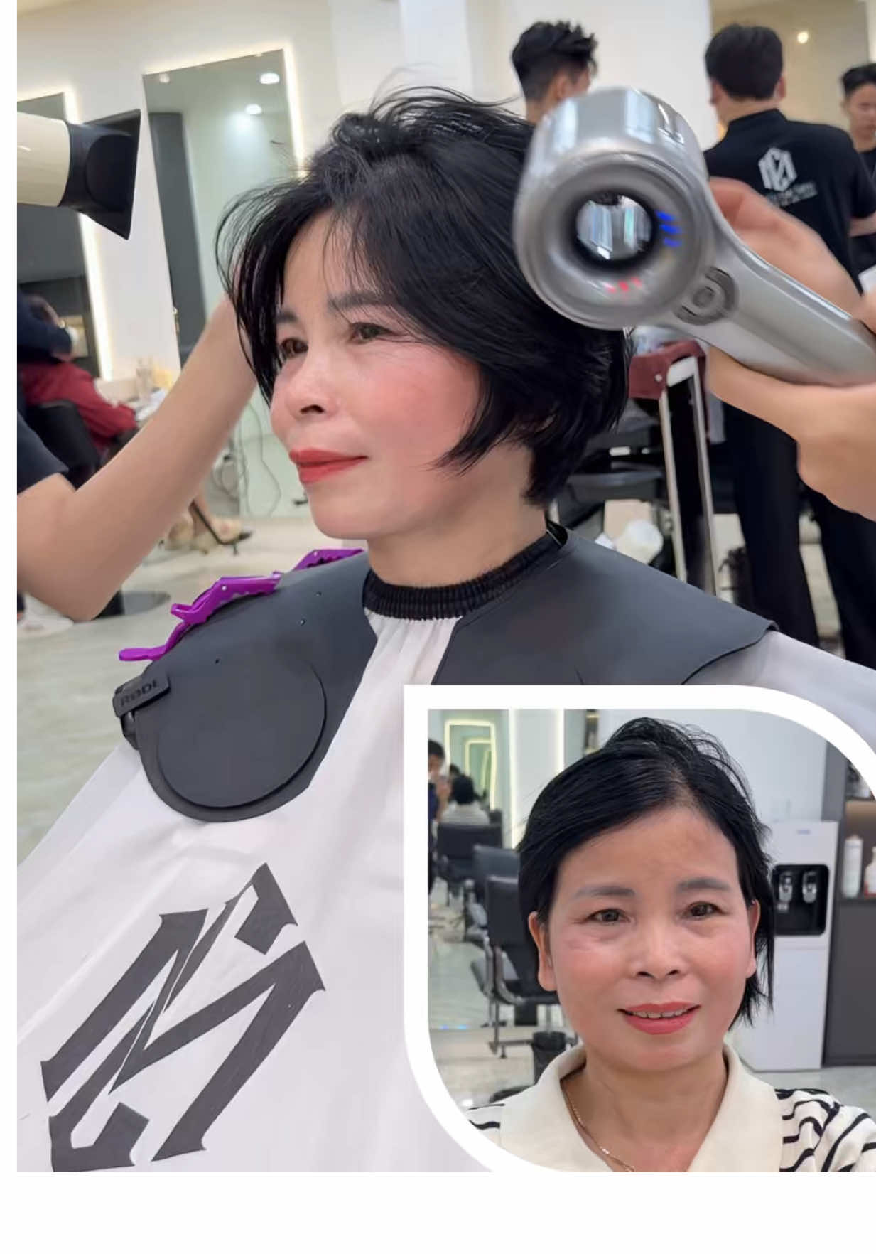 Tư vấn dịch vụ minh bạch trước khi làm là cách sơn làm việc #MincoHairSalon #SonTocNgan #TocTrungNien #TocNganCongSo #TocNganCoGu  